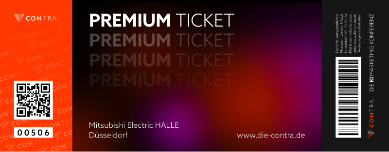 Illustration der Contra-Themen: KI-Marketing, Conversion-Optimierung, Social Media und E-Commerce